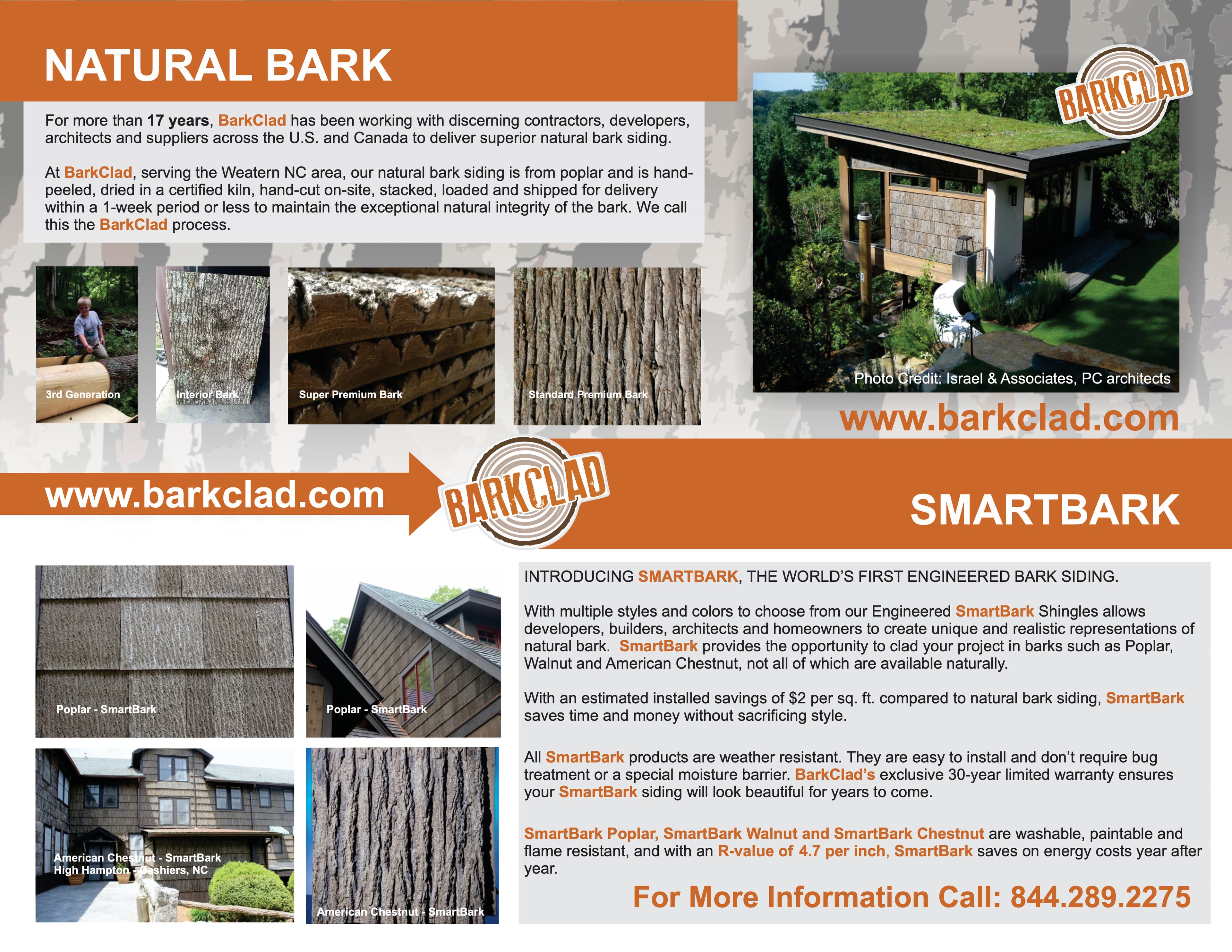 Download the SmartBark Brochure from BarkClad