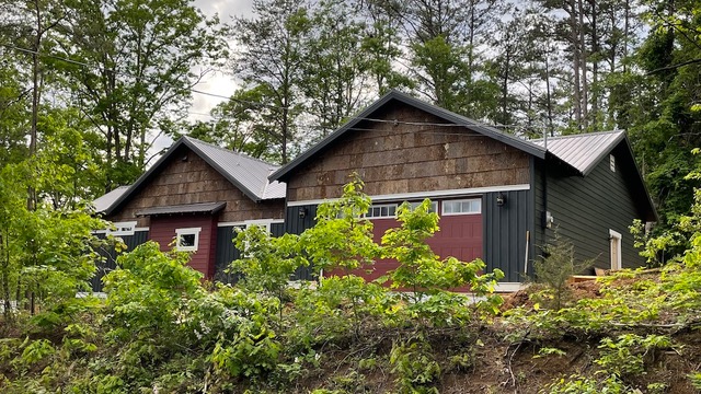 natural bark siding