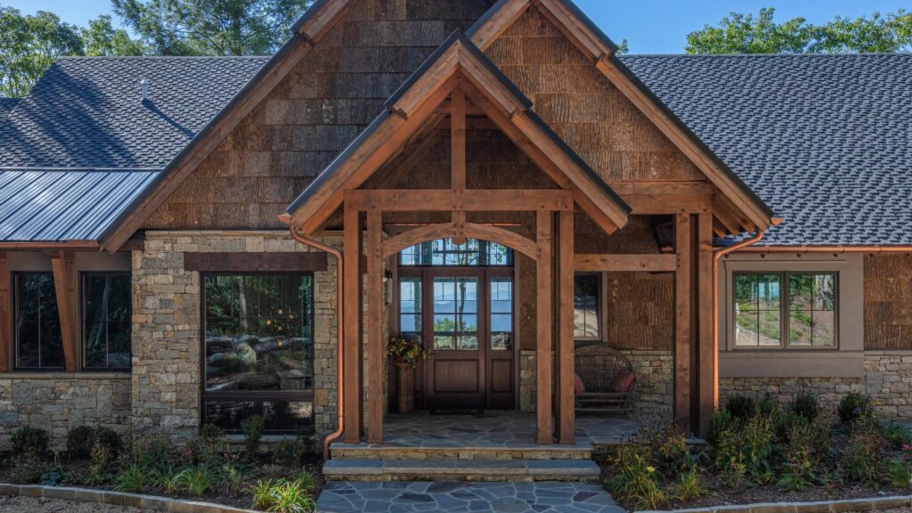 natural poplar bark siding Waynesville