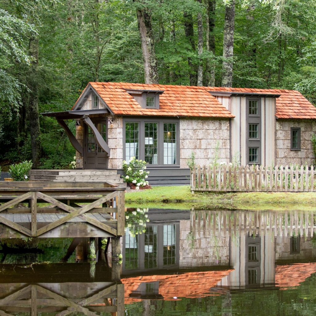 natural poplar bark siding