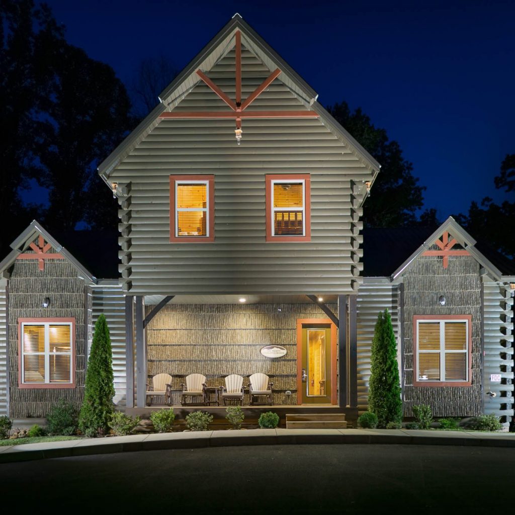 natural poplar bark siding